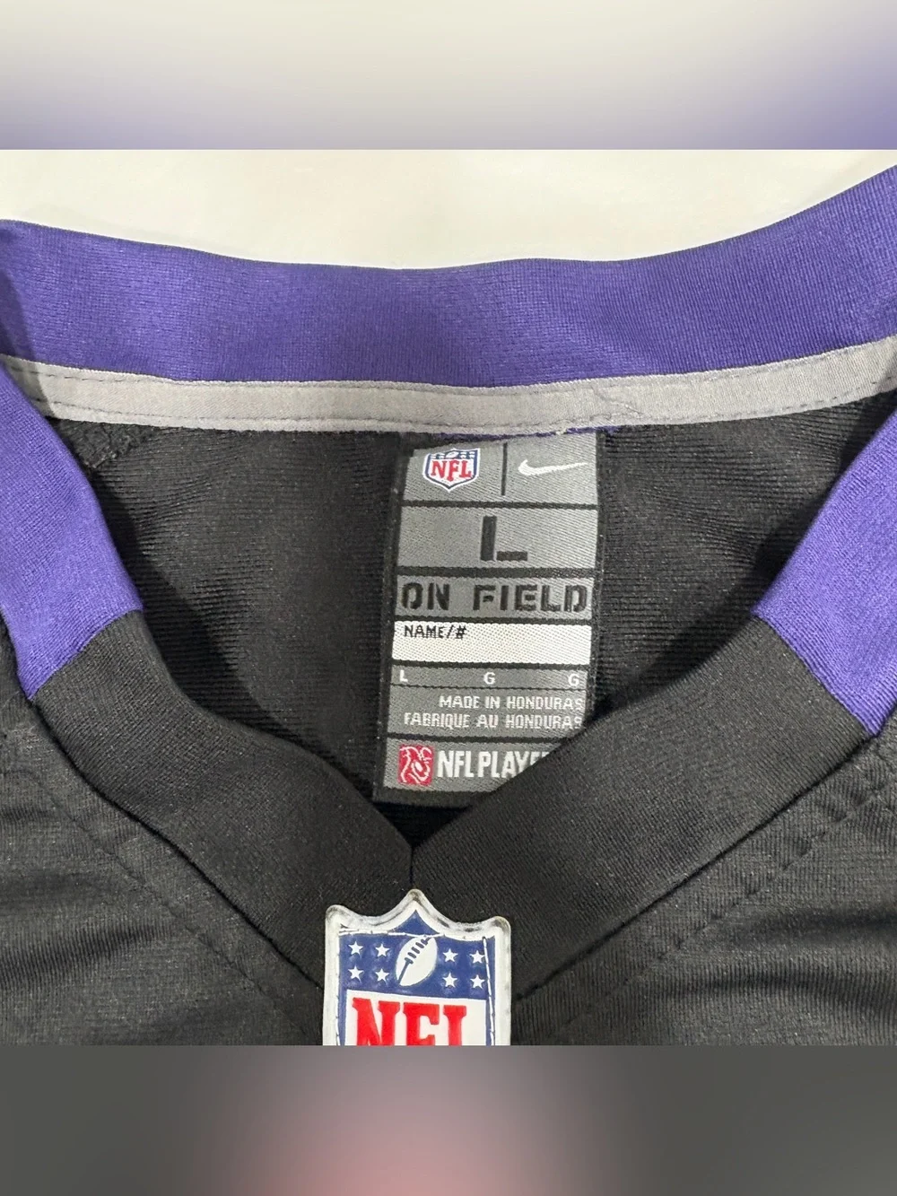 Nike On Field Baltimore Ravens Football Jersey Lardarius Webb #21 Men’s Large